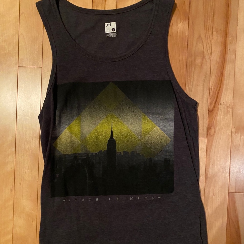 State of mind muscle tee